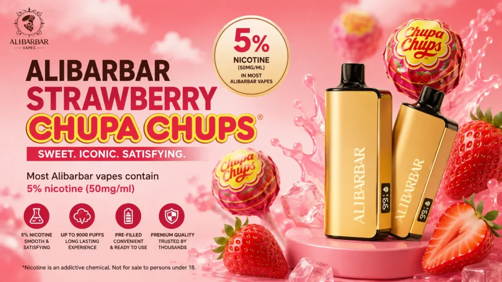 Alibarbar Strawberry Chupa Chups 9000: My Brutally Honest 30-Day Review