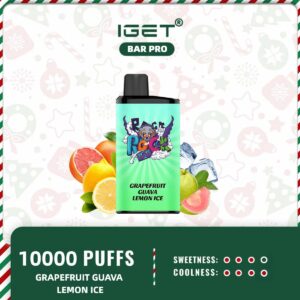 IGET BAR PRO - Grapefruit Guava Lemon Ice - Image 2