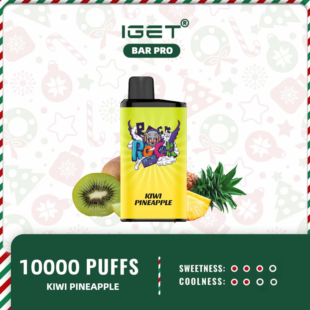 IGET BAR PRO - Kiwi Pineapple - Image 2