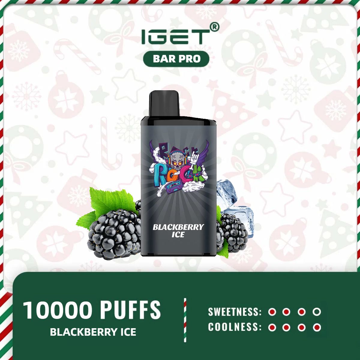 IGET BAR PRO - Blackberry Ice - Image 2
