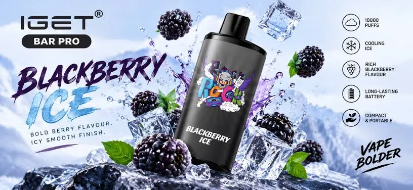 IGET-Bar-Pro-Blackberry-Ice-Professional-Testing-Setup