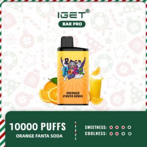 IGET BAR PRO - Orange Fanta Soda - Image 2